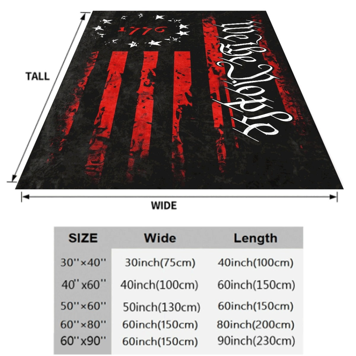 1pc American Flag Pattern Flannel Blanket Gift Blanket for Adults Good Blanket for Family Friends Suitable for Couch Office Lunch Break Blanket Camping Multipurpose Blanket