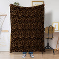 Family Blanket for All Seasons, Multifunctional Plush Leopard Print Blanket for Double Sofa, Beautiful Leopard Print Throw