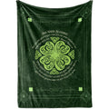 InnoBeta Irish Gifts Blessing Blanket Gift for Women Men Friends Coworkers for Christmas, St. Patrick's Day, 60x 80