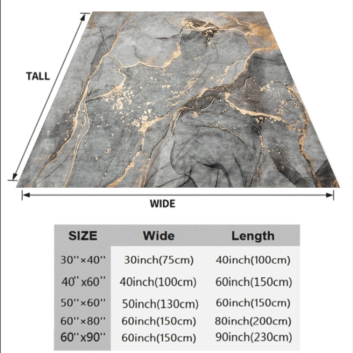 1pc Luxury Gray And Golden Marble Print Flannel Blanket Elegant Dark Gray And Golden Veins Soft All-Season Couch Throw Spread Sofa Cover Machine Washable Luxury Home Decor for Living Room Bedroom