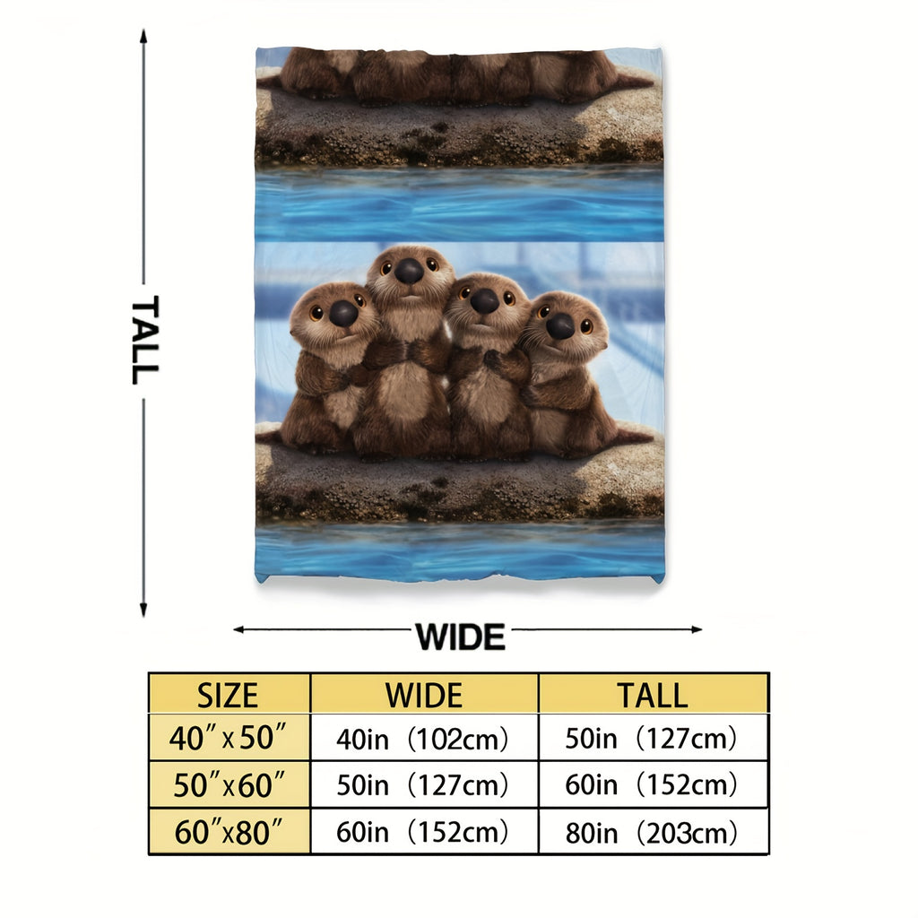 1pc Minase Fleece Throw, Designed for Both Adults And Children, Perfect for Home Use