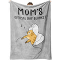 SteadStyle Christmas Mom Gifts for Mommy from Daughter Son, Mom Birthday Gifts Blanket, Mother Presents for Christmas, Valentine's Day, Mothers Day, Fluffy Blanket for Mommy, 60'' X 50''(Grey)