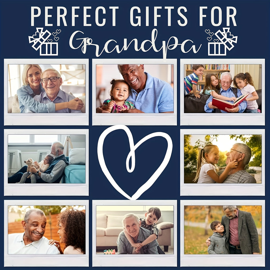 World'S Best Grandpa - Cozy Polyester Throw Blanket, Perfect Gift for Christmas, Birthday, Father'S Day | 50x60 Inches