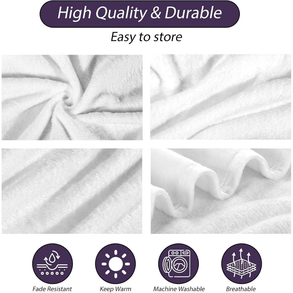 Gifts for Mom'S Birthday, a Christmas Blanket from Her, a Cozy Blanket for My Mother, The Perfect Gift for The Best Mom Ever, a Present for Mother'S Day Or Valentine'S Day, a Soft Flannel Throw for The Couch Or Measuring 50X60