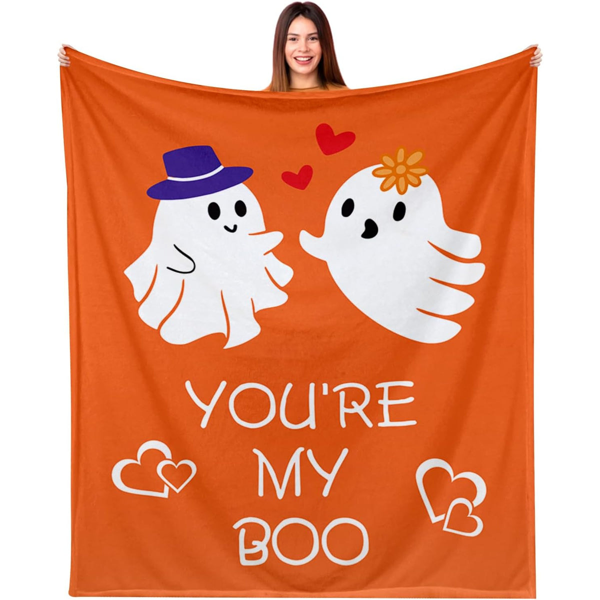 ARKUKU Gothic Valentine'S Day Presents for Him And Her, Including a Cozy Blanket for Both Men And Women, Perfect for Spooky Gift Baskets. This 50X60 Throw Blanket Is Ideal for The Living Room, Sofa, Or Travel