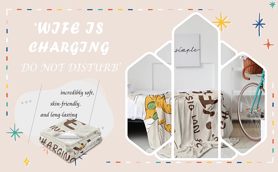 Julazy'S Anniversary And Birthday Presents for Women from Their Husbands Include a 50X60 Blanket, Perfect As Birthday Gift Ideas for Wives, Wedding Gifts, And Romantic Gifts for Occasions Like Valentine'S Day, Mother'S Day, And Christmas