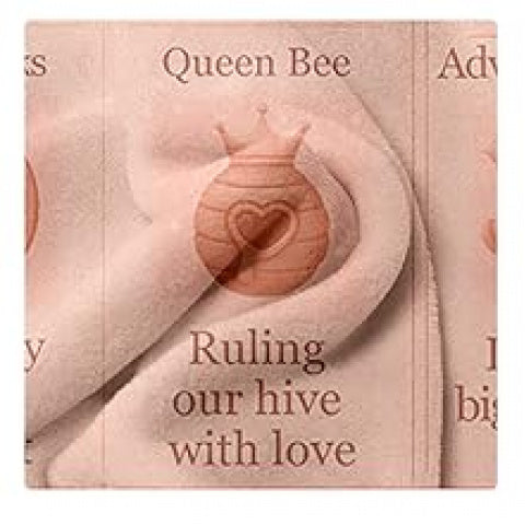 A Cozy Blanket for My Wife, Perfect Romantic Present, Soft Flannel Throw for Warm Embraces, Ideal for Wedding Anniversaries, Birthdays, And Valentine'S Day Gifts from Husband, The Ultimate Gift for The Best Wife, Queen Bee Love Blanket 60X50 Inches