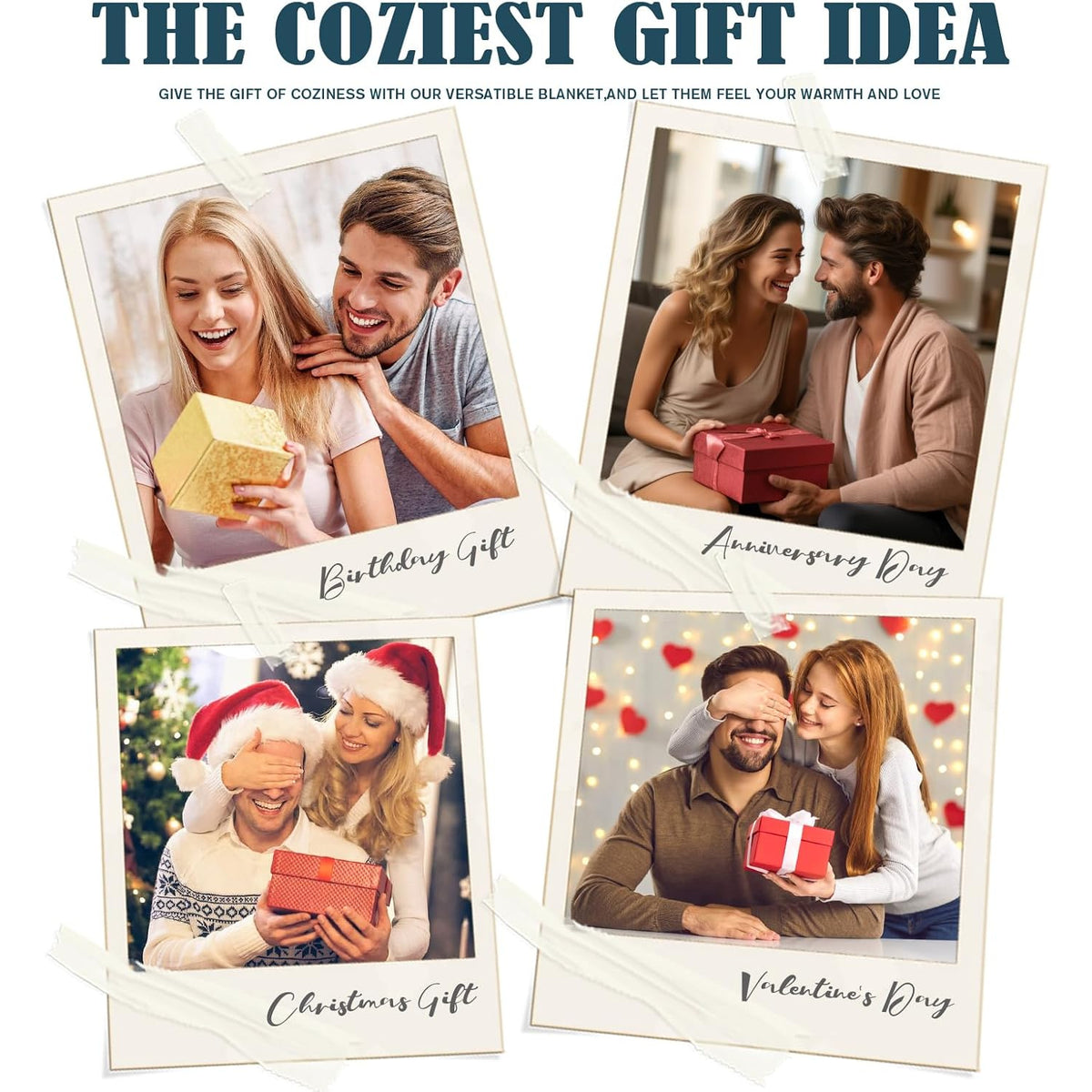 Gifts for a Wife Including a Christmas Blanket from Her Husband, Romantic Anniversary Presents, Birthday Gift Ideas, And Expressions of Love. The Best Gifts for a Wife Include a Cozy Blanket Measuring 50X60