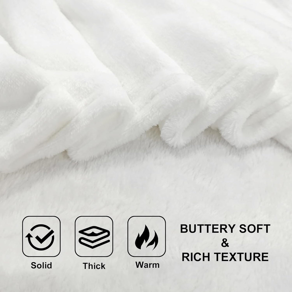 Glawry Valentine's Day Throw Blanket for, 50x60 Inch, Red and White Hearts Romantic Romance Holiday Cute Modern Graffiti for Lovers Couples Soft Cozy Flannel Blankets for Sofa Couch Chair