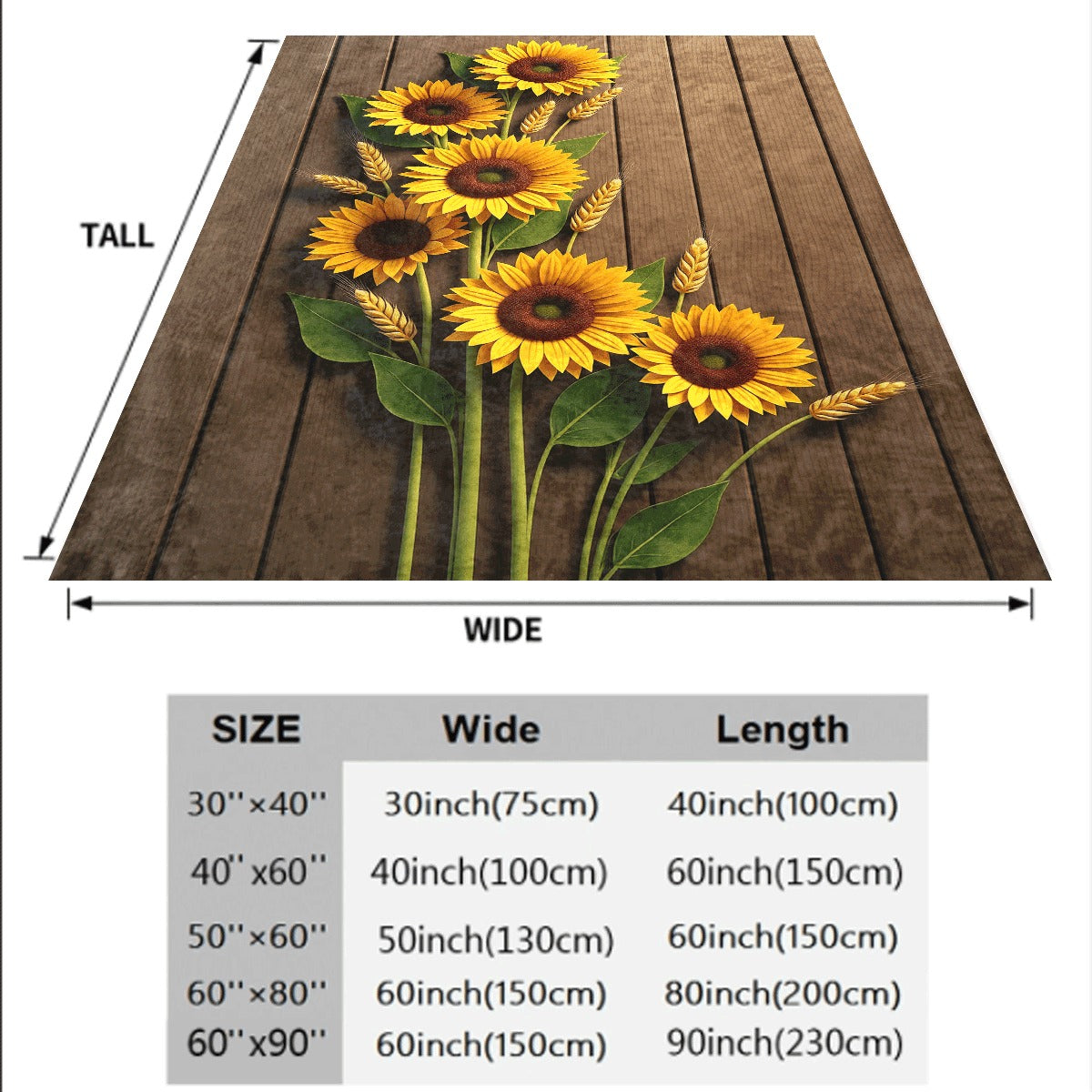 1pc A Cozy Sunflower-Themed Fleece Blanket with Soft, High-Definition Digital Printing, Perfect As a Gift for Family And Friends in Any Season A Cooling Blanket Suitable for Year-Round Use! Made Fro