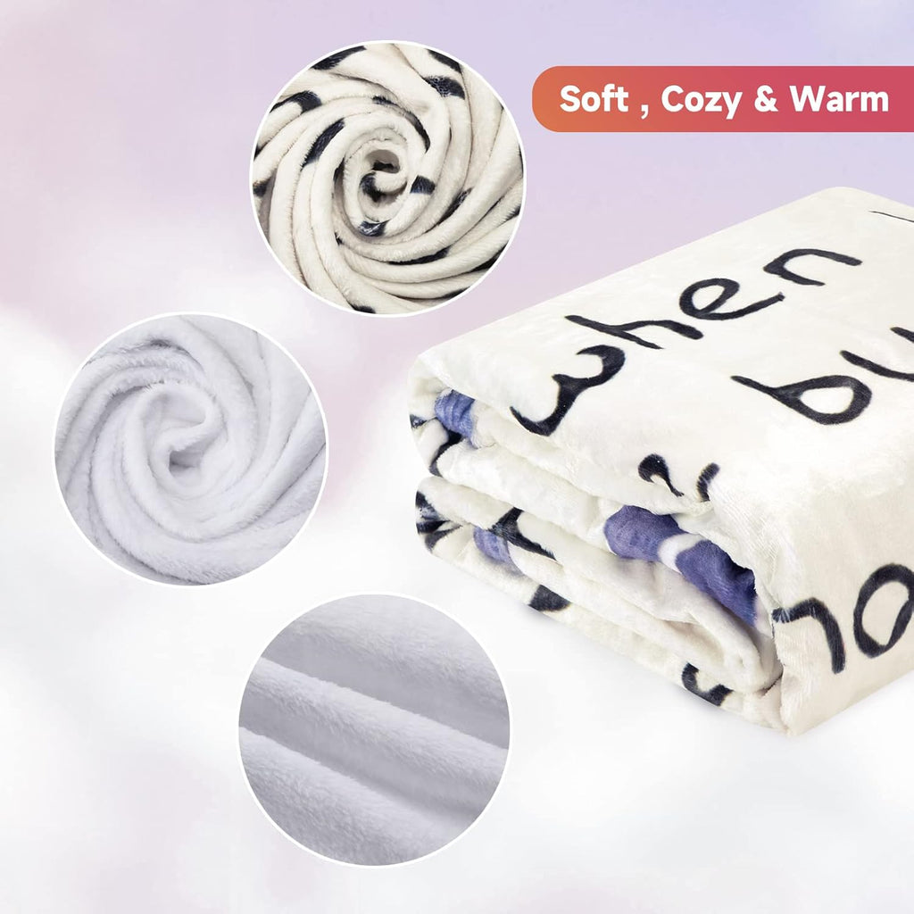 Cozy Throw Blankets for Mothers, Measuring 55X70, Perfect for Gifting on Occasions Like Mother'S Day, Birthdays, Christmas, And Thanksgiving. Unique Gift Ideas from