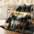 1pc Extra Large Flannel Blanket Soft Warm All-Season Spread Throw Rustic Cabin Decor in Green Brown Beige Black White Perfect for Sofa Travel Ideal Housewarming Birthday Gift