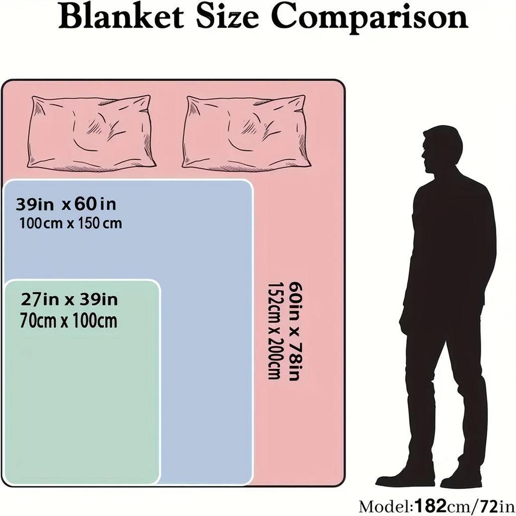 1pc of Butterfly Floral Design Spanish Letter Throw Blanket, a Gift Blanket for My Granddaughter from Grandma, Soft And Cozy Flannel Blankets, Lightweight Fuzzy Print Blanket Suitable for Couch, Sofa, Bed, Office, Travel, Camping Chair