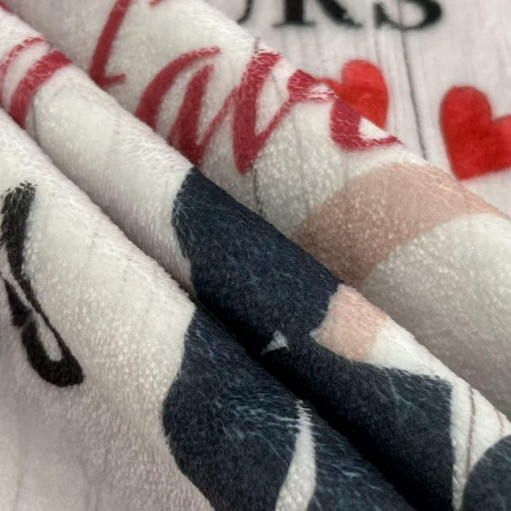 Presents for Both Genders, a Wedding Anniversary Throw for Couples, Romantic Birthday Gifts for Partners, And Cheerful Anniversary Decorations for Spouses, Measuring 50X60