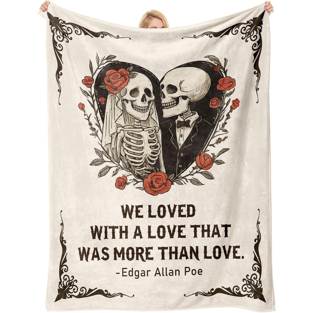 Valentines Day Gifts for Her Him, Wedding Anniversary Blanket Gifts for Women Men 60x50, Wedding Gifts for Married Couples Wife Husband Newlyweds Bride, to My Love I Love You Birthday Gift