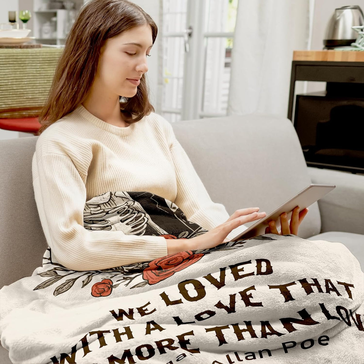 Valentines Day Gifts for Her Him, Wedding Anniversary Blanket Gifts for Women Men 60x50, Wedding Gifts for Married Couples Wife Husband Newlyweds Bride, to My Love I Love You Birthday Gift