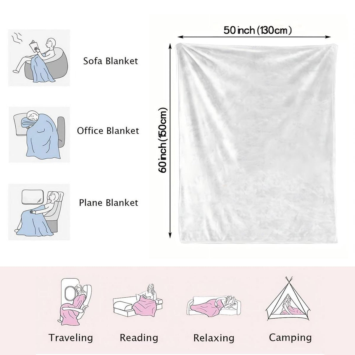 Grandparents' Gift for Grandson, Birthday Present for Grandson, Soft Flannel Blanket, Christmas And Valentine'S Day Gift Idea for Grandson, Blanket for My Dear Grandson, from Grandparents