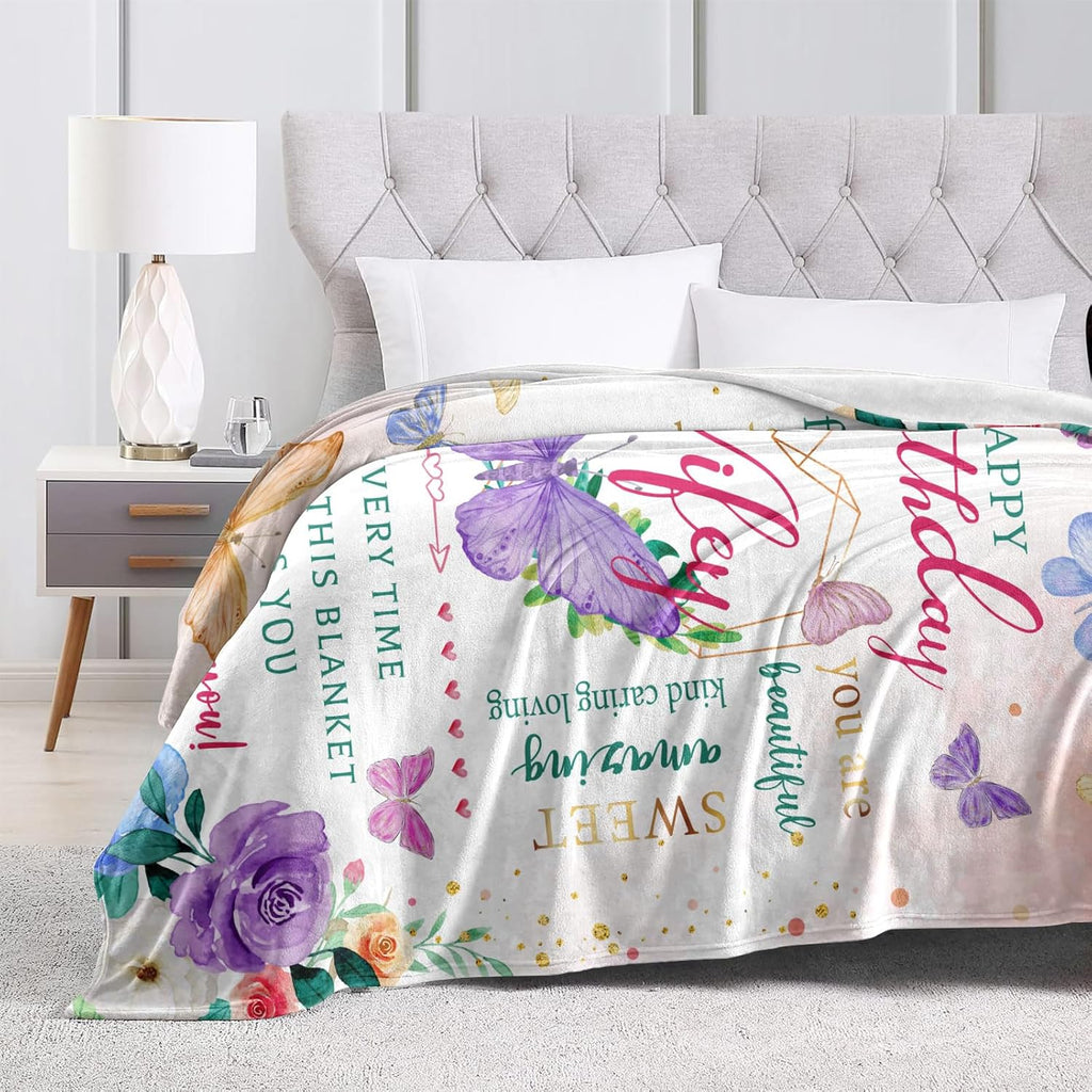 Suggestions for Birthday Presents for Your Wife, Unique Gifts for Her Special Day, And a Cozy Throw Blanket Measuring 60 X 50 to Celebrate Her Birthday