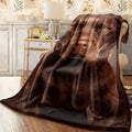 1pc Asian-Influenced Flannel Throw Blanket with Labrador Dog Print Soft Warm Versatile for Sofa Office And Travel Ideal Christmas Or Birthday Gift Polyester All-Season Animal