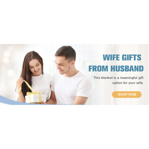 Gifts for a Wife Including a Christmas Blanket from Her Husband, Romantic Anniversary Presents, Birthday Gift Ideas, And Expressions of Love. The Best Gifts for a Wife Include a Cozy Blanket Measuring 50X60
