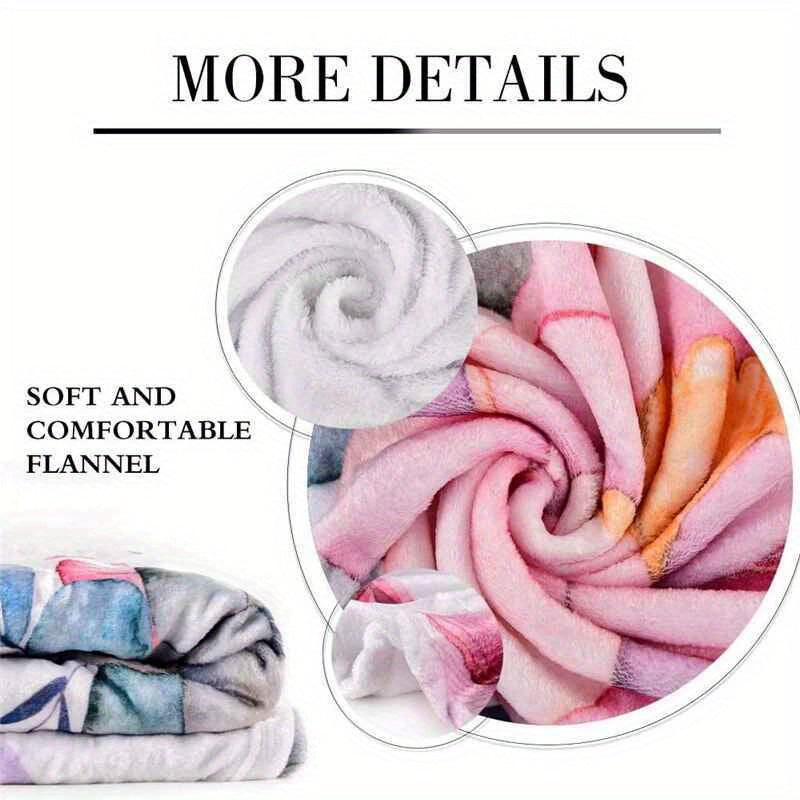 1pc Flannel Blanket Featuring Dear Sister Message with Cute Elephants and Heart Balloons. Expressing Love and Pride, This Valentine's Day Blanket Is Perfect for Cozying up and Feeling Cherished.