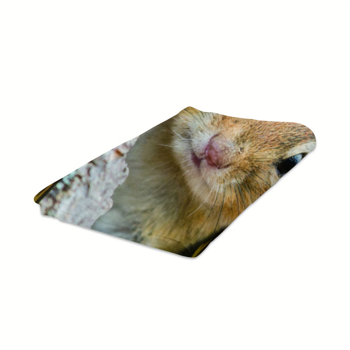 1pc Ultra-Soft Flannel Blanket Featuring a Squirrel Design, Perfect for Adding Warmth And to Your Couch, Sofa, Or Bed Throughout The Year