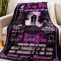 Presents for a Husband to Give to His Wife, Including a Cozy Blanket for Wedding Anniversaries, Birthdays, Christmas, Mother'S Day, And Valentine'S Day, Designed to Be Romantic for Her, Measuring 60X80 in Purple