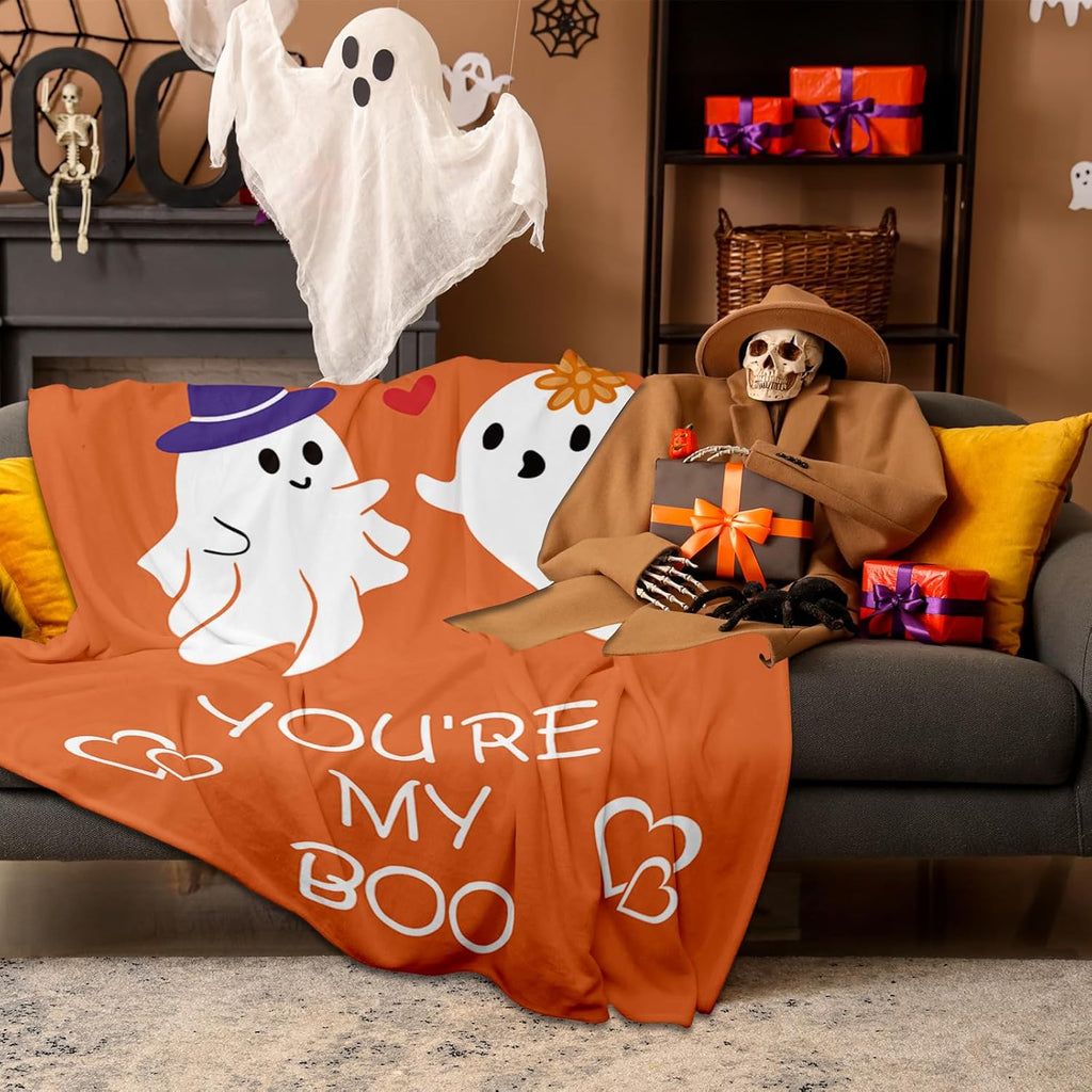 ARKUKU Gothic Valentine'S Day Presents for Him And Her, Including a Cozy Blanket for Both Men And Women, Perfect for Spooky Gift Baskets. This 50X60 Throw Blanket Is Ideal for The Living Room, Sofa, Or Travel