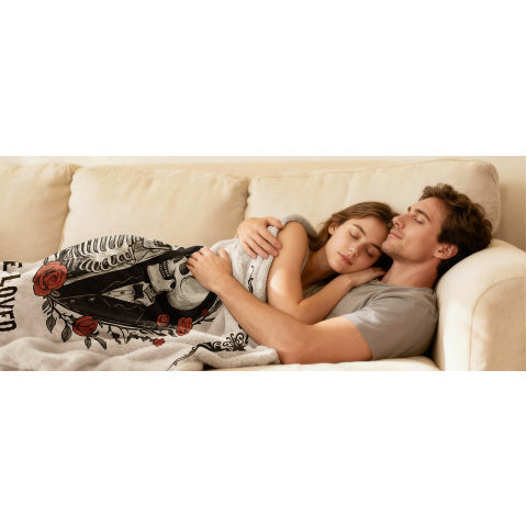 Valentines Day Gifts for Her Him, Wedding Anniversary Blanket Gifts for Women Men 60x50, Wedding Gifts for Married Couples Wife Husband Newlyweds Bride, to My Love I Love You Birthday Gift