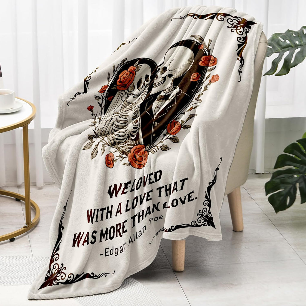 Valentines Day Gifts for Her Him, Wedding Anniversary Blanket Gifts for Women Men 60x50, Wedding Gifts for Married Couples Wife Husband Newlyweds Bride, to My Love I Love You Birthday Gift
