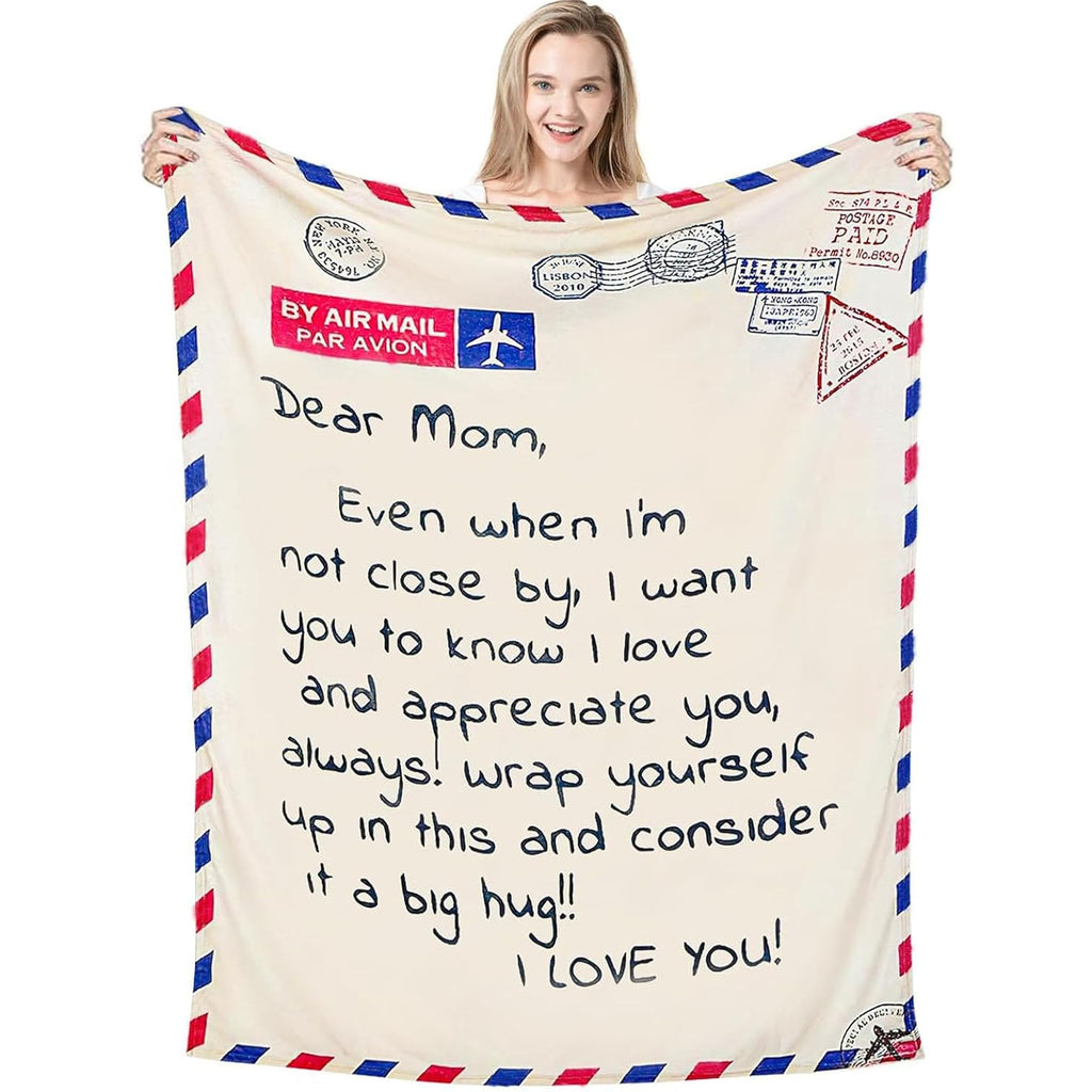 Cozy Throw Blankets for Mothers, Measuring 55X70, Perfect for Gifting on Occasions Like Mother'S Day, Birthdays, Christmas, And Thanksgiving. Unique Gift Ideas from