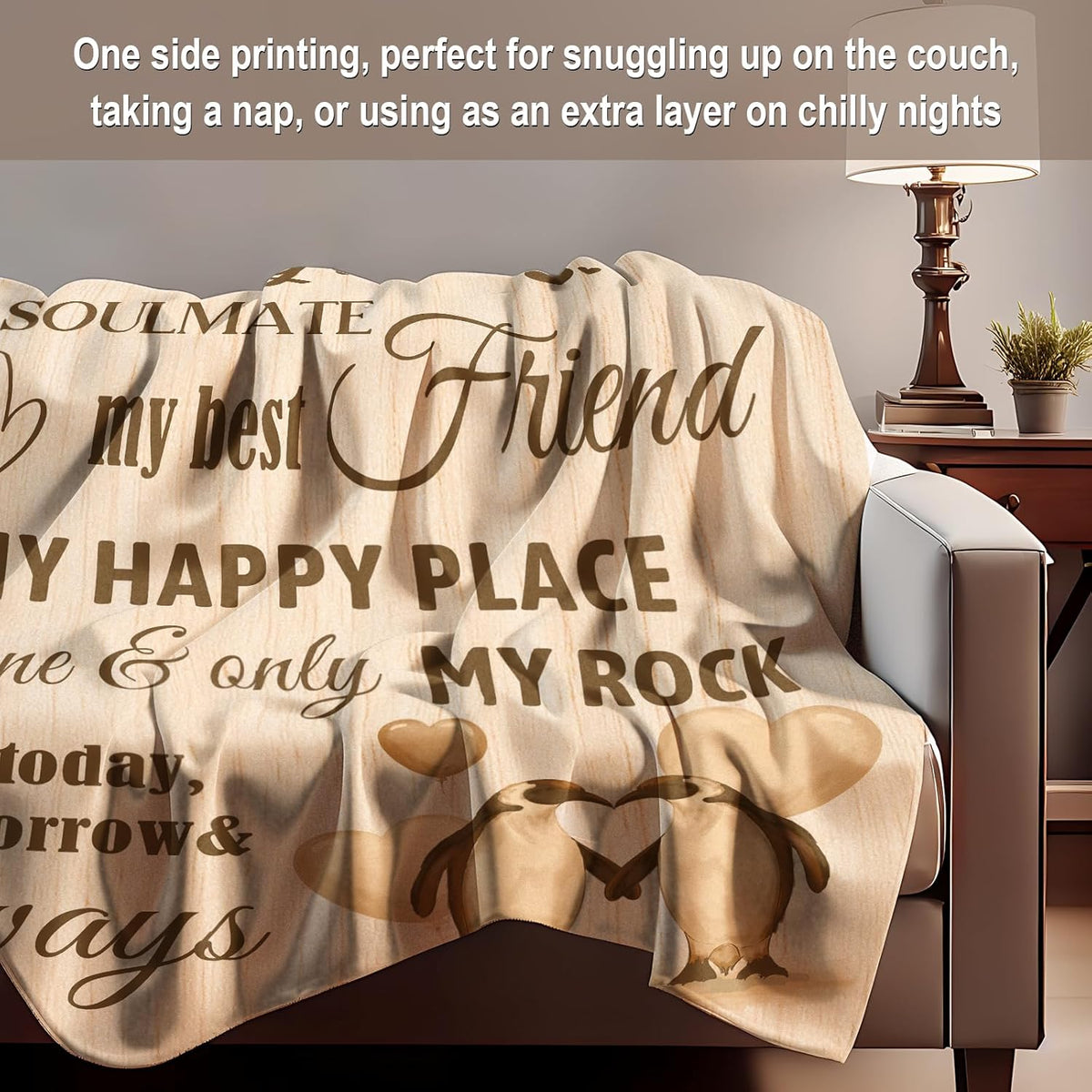 Gifts for Wife from Husband, Gifts for Her Blanket, Wife Birthday Gift Ideas, to My Wife's Throw Wifey Gift, Anniversary Christmas Blanket for Women