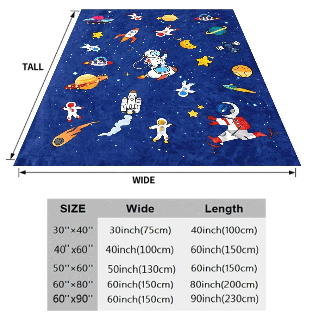 1pc Flannel Blanket Cartoon Space Flying Saucer Soft Warm Comfortable Sofa Office Blanket Small Throw Blanket Lunch Break Blanket Halloween Christmas Gift