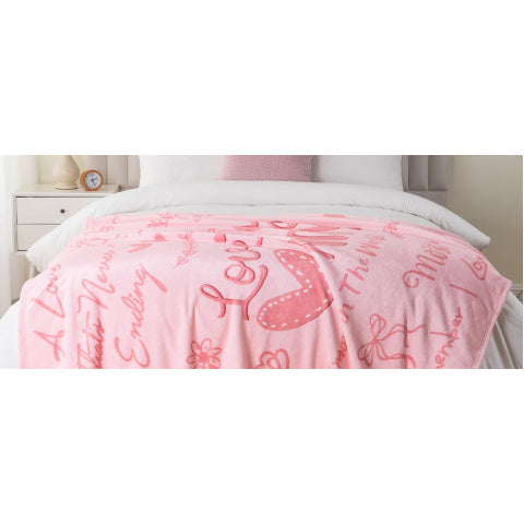 Battilo Throw Blankets Anniversary Birthday Gift for Mom from Daughter Son, I Love You Mom Blanket, Super Soft Flannel Throw Blankets for Bed Couch, 50x60