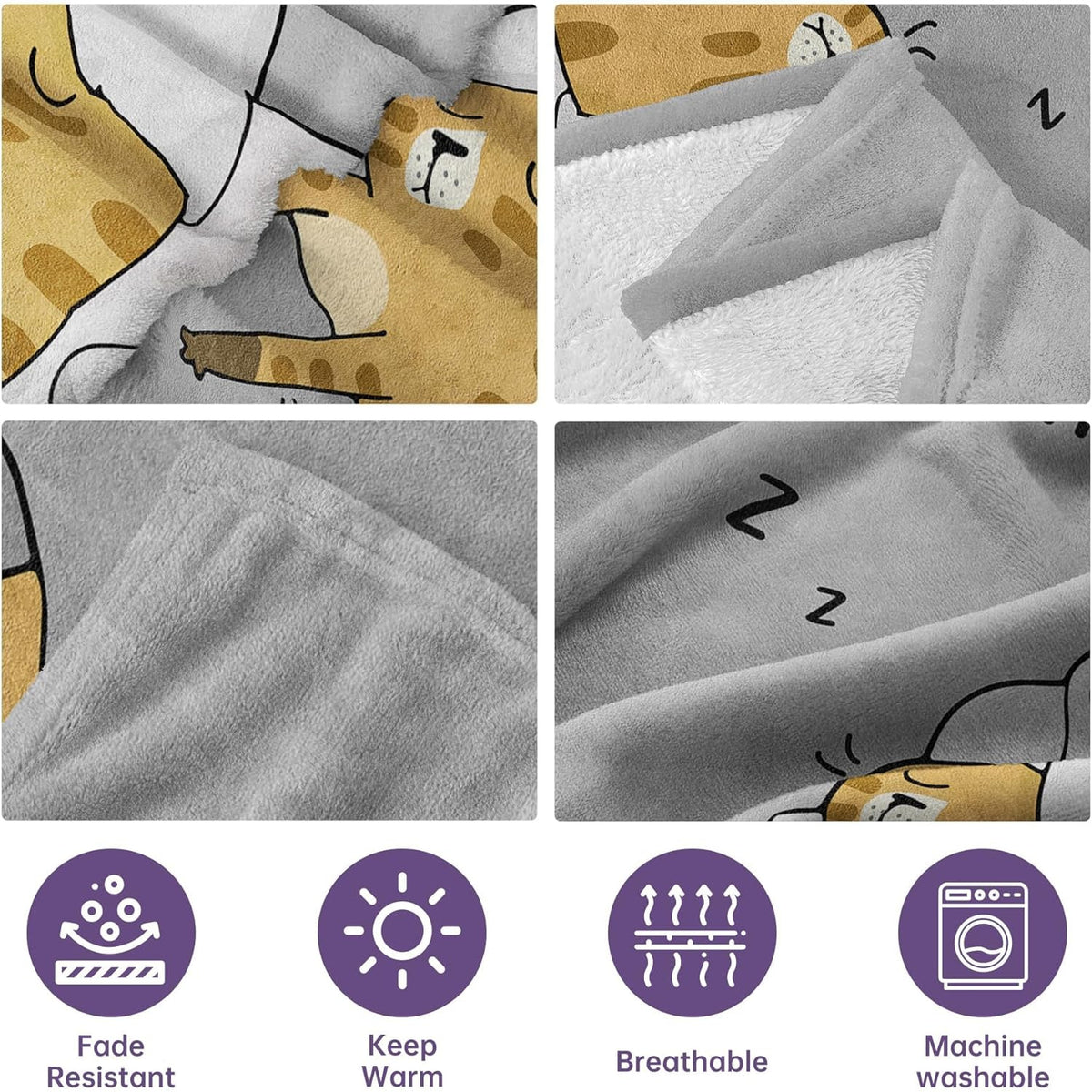 SteadStyle Christmas Mom Gifts for Mommy from Daughter Son, Mom Birthday Gifts Blanket, Mother Presents for Christmas, Valentine's Day, Mothers Day, Fluffy Blanket for Mommy, 60'' X 50''(Grey)