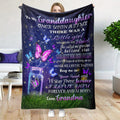 1pc Granddaughter Gifts from Grandma, Granddaughter Gifts Blanket, Gifts for Granddaughter, Great Granddaughter Gifts, Granddaughter Gifts from Nana, Birthday Gifts for Granddaughter Throw Blanket